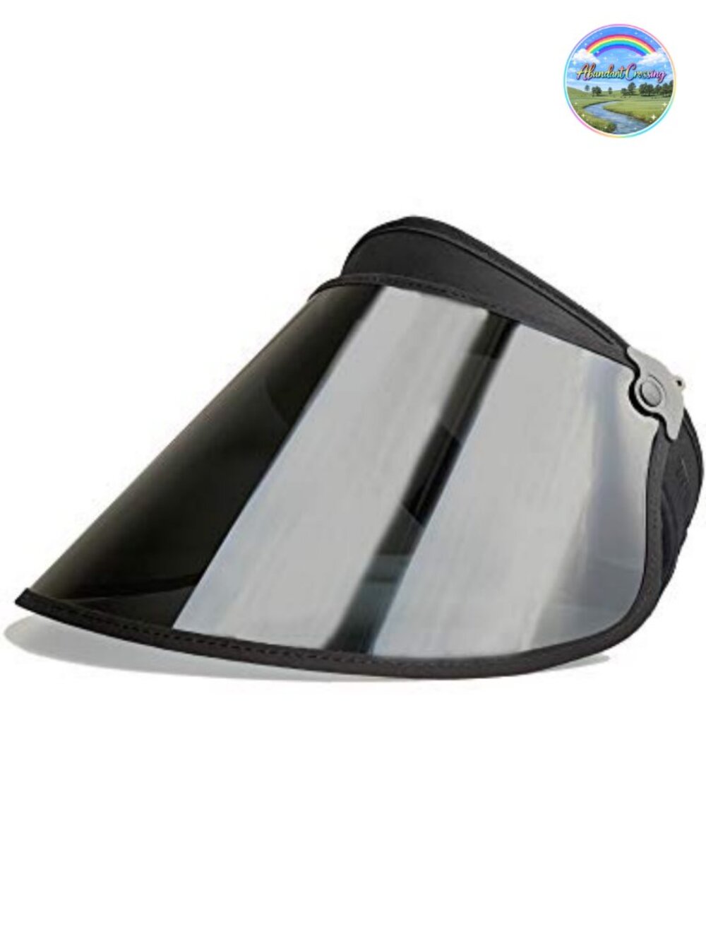 Polarized Full Face Visor Sun Shield UV Protection Adjustable 19-25 Inch Bamboo